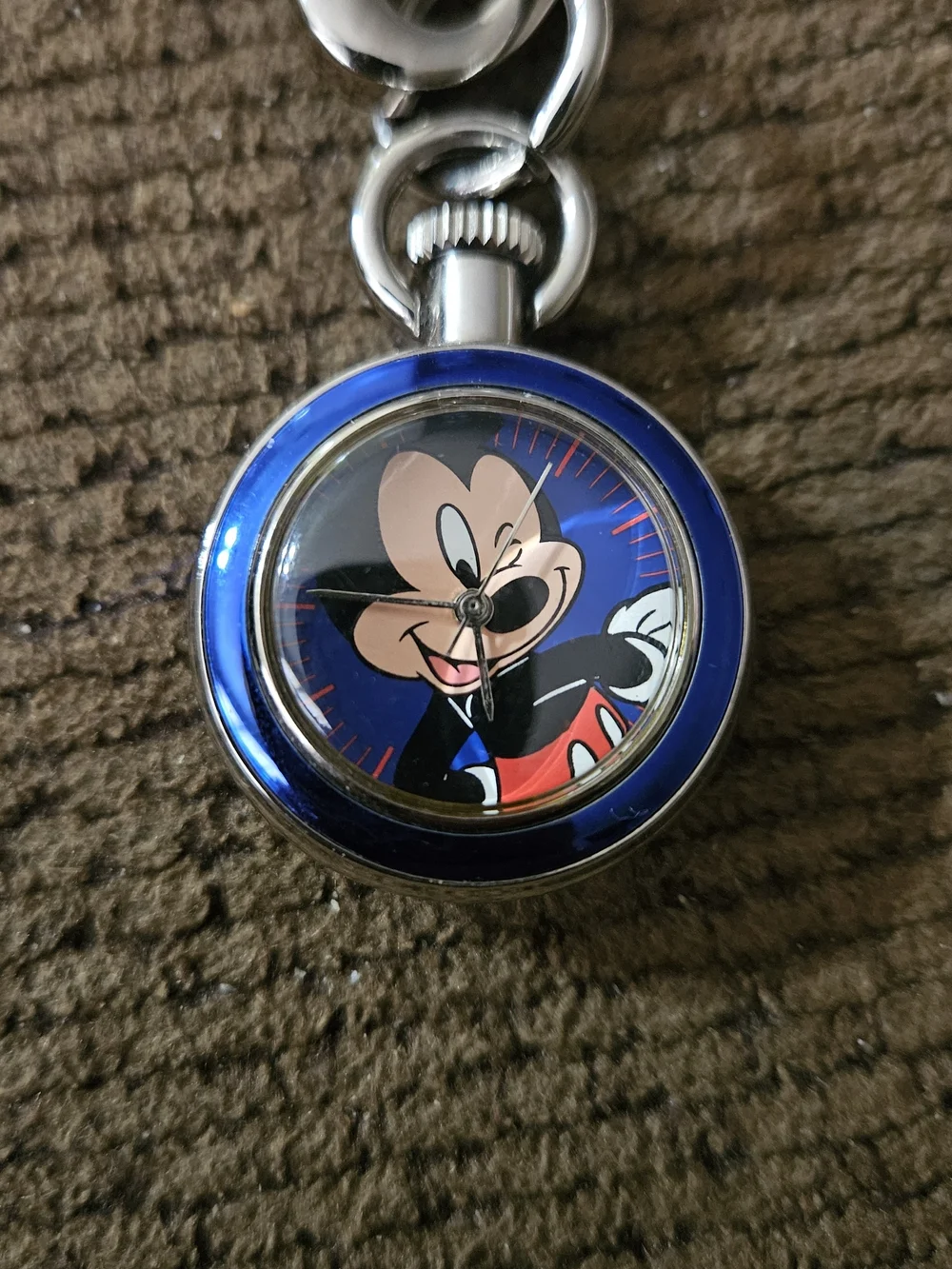 Disney Mickey Mouse Pocket Watch